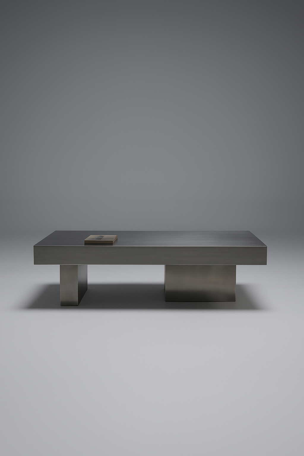 Slab Stainless Coffee Table