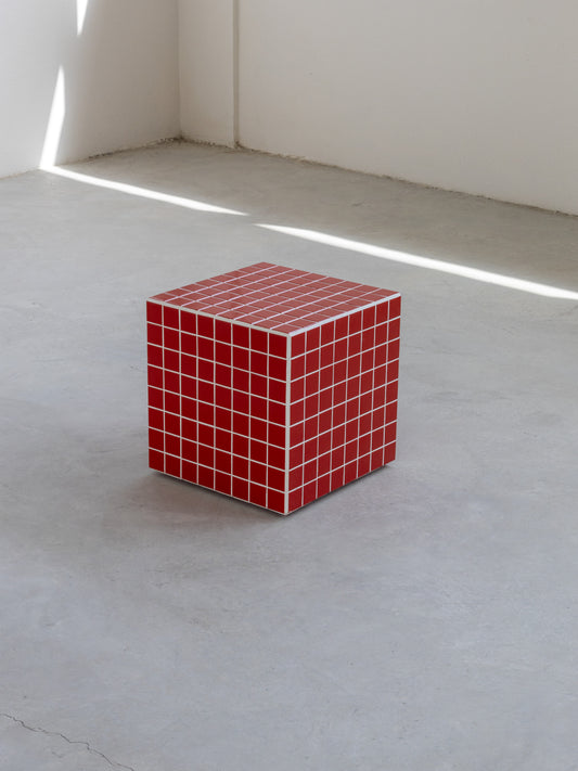 Tile cube table