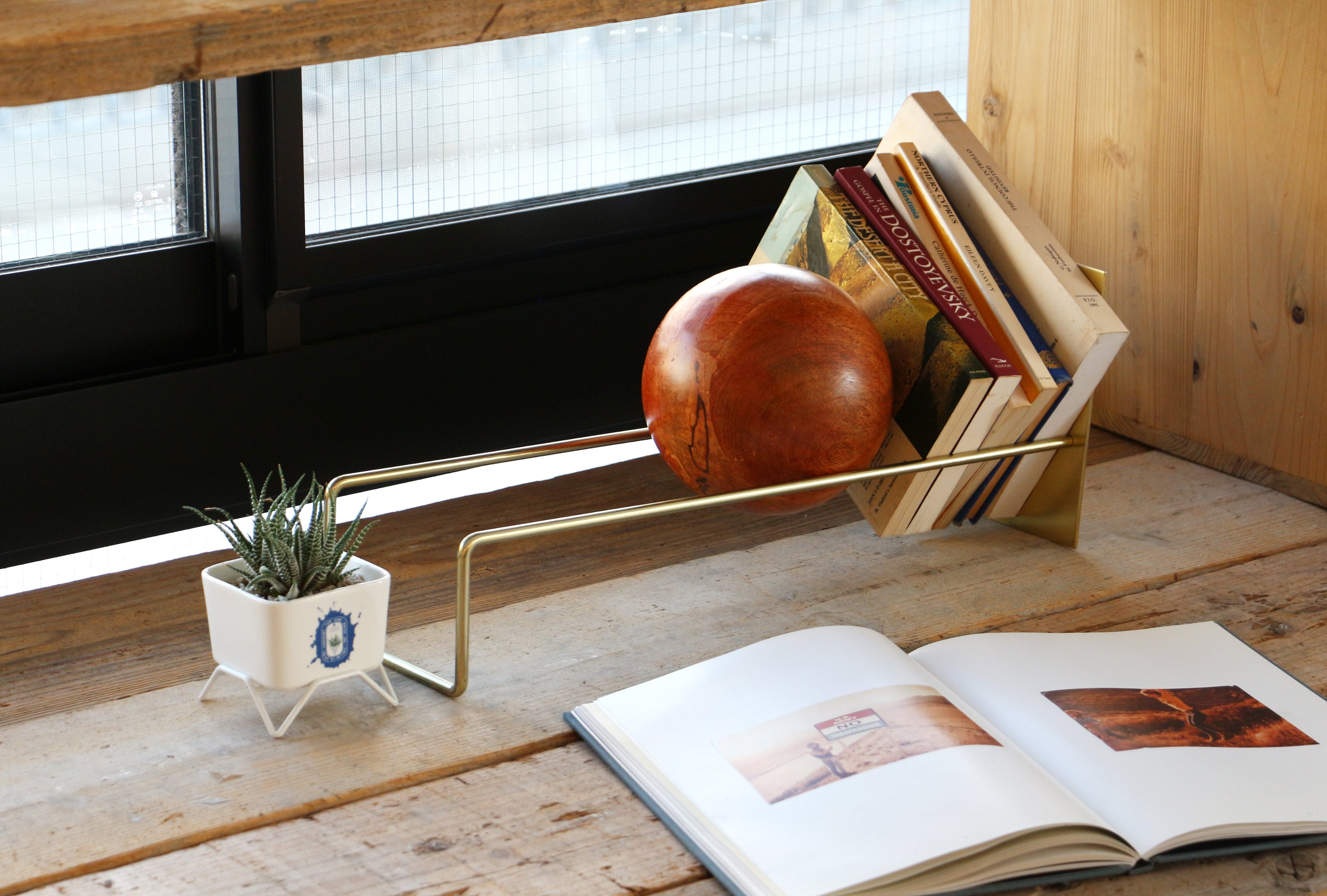 Slope Book End "Gold"
