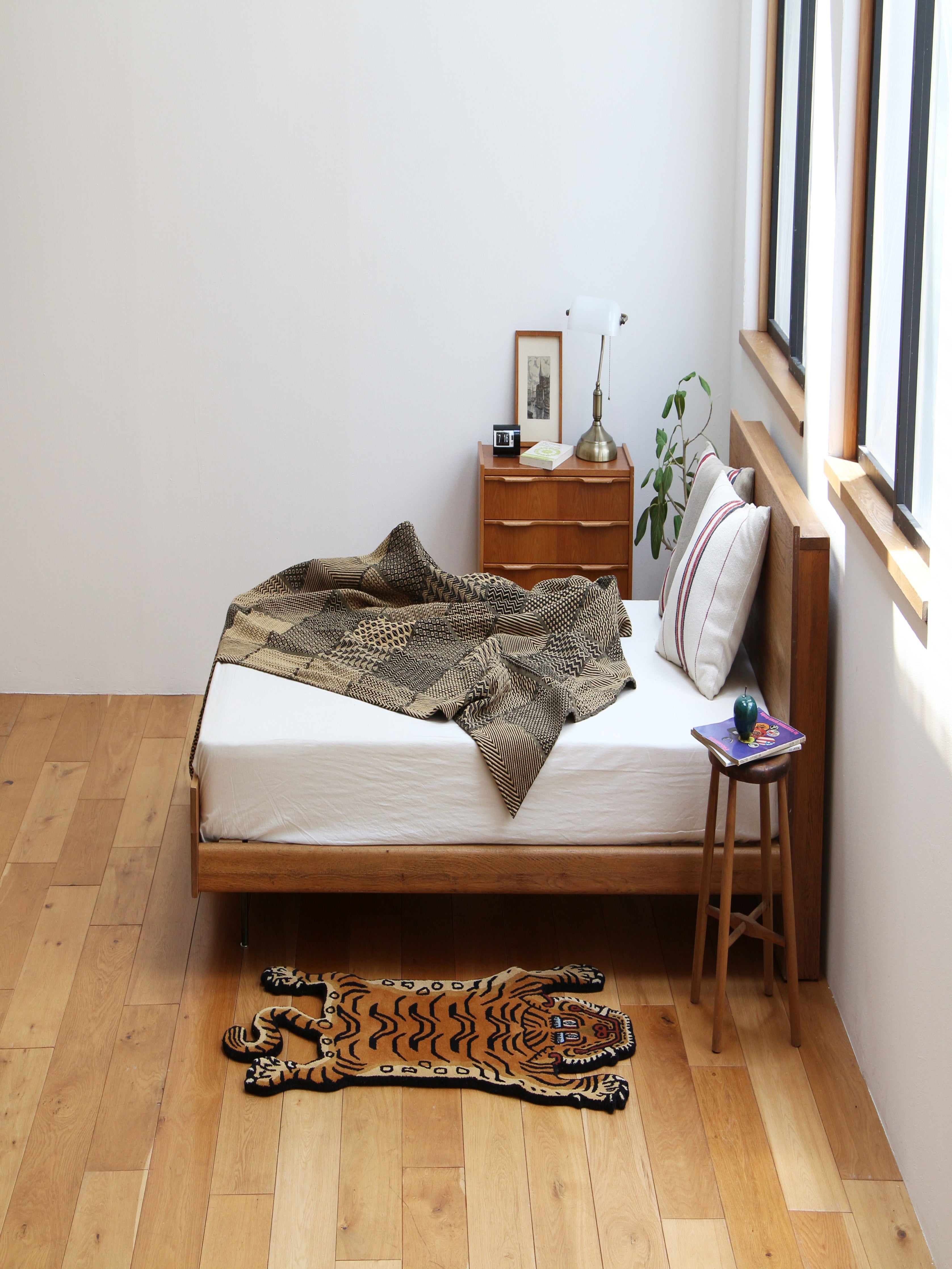 Tibetan Tiger Rug Handcrafted Wool Floor Art UAE | Forma